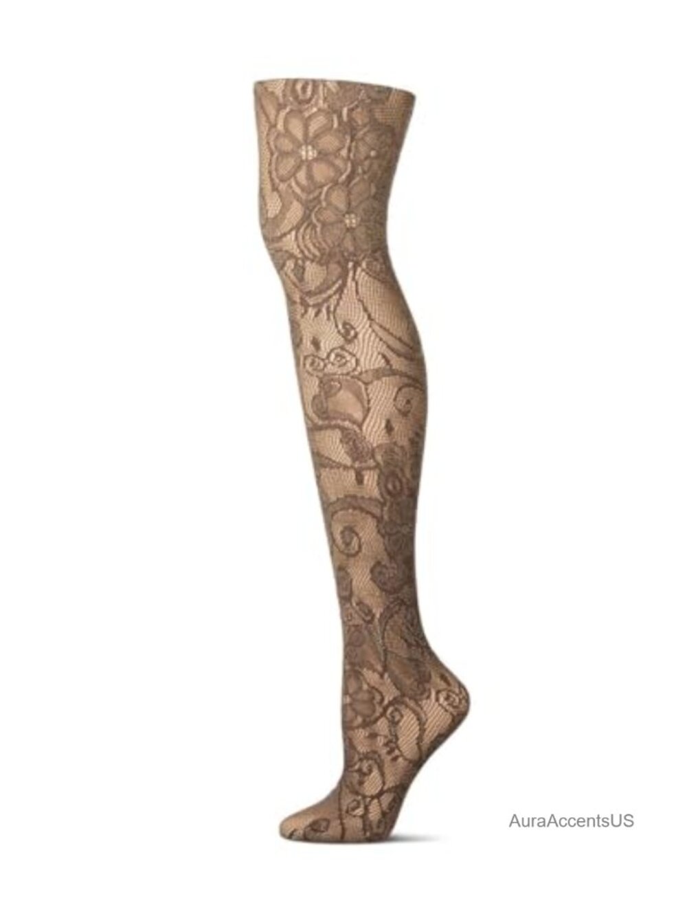 Women's Floral Fishnet Tights Hosiery